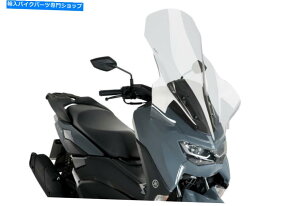 Windshields Puig Touring Pare-Brise}nn-Max Gpd 125 2021- Puig Touring Pare-Brise Transparent Yamaha N-Max Gpd 125 2021-