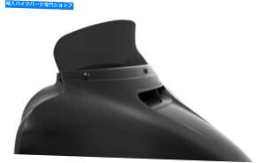 Windshields メンフィスシェードネタバレフロントガラス4.5 "ダークスモーク#mep84610ハーレーデビッドソン Memphis Shades Spoiler Windshield 4.5" Dark Smoke #MEP84610 Harley Davidson