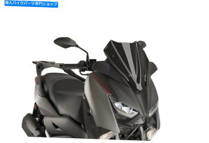Windshields vCOXN[VeNmW[CX|[c}nX-}bNX300 17-22ubN PUIG SCREEN V-TECH LINE SPORT YAMAHA X-MAX 300 17-22 BLACK