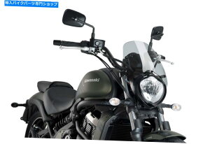 Windshields vCO3175HtgKXVX|[coJS 15-19 C/ Puig 3175H WINDSHIELD NEW GENERATION SPORT KAWASAKI VULCAN S 15-19 C/SMOKE