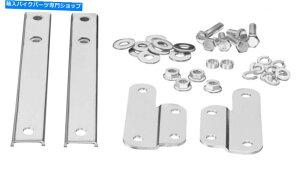 Windshields wr[f[eBtgKX̃tgV[hn[[FLSTN/H 1994-1996̂߂̃}EgLbg Heavy Duty Windshields Wide Frame Mount Kit For Harley FLSTN/H 1994-1996