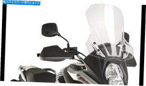 Windshields Puig -9719W -Touring Windscreen�AClear New Generation Windscreen -Vstrom650 PUIG - 9719W - Touring Windscreen, Clear New Generation Windscreen - Vstrom 650�y���s�A���i�z