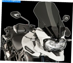 Windshields vCOc[OtgKX - wr[f[eB[CgX[Nc[OtgKXMPN 8915H Puig Touring Windscreen - Heavy Duty Light Smoke Touring Windshield MPN 8915H