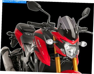 Windshields Puig 9435F New Generation Windshield 13 "_[NX[N PUIG 9435F New Generation Windshield 13" Dark Smoke