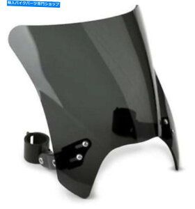 Windshields iViTCNz[NeBgtgKXV[h9.25 "ubNgCAt National Cycle Mohawk Tinted Windscreen Shield 9.25" Black Triumph