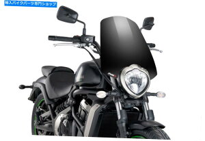 Windshields vCOXN[lCLbhN.G.c[OoJS 15-22ubN PUIG SCREEN NAKED N.G. TOURING KAWASAKI VULCAN S 15-22 BLACK