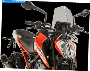 Windshields Puig New Generation Windshield 16-1/4 "Smoke9514h PUIG New Generation Windshield 16-1/4" Smoke 9514H