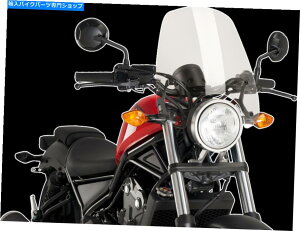Windshields �z���_CMX500�̂��߂�17-19 Rebel Puig Hi-Tech Parts New Generation Windscreen clear 17-19 for Honda CMX500 Rebel PUIG HI-TECH PARTS New Generation Windscreen Clear�y���s�A���i�z