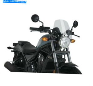 Windshields �v�C�O�N���A2017�N�ȏ��CMX300��CMX500 REBEL 3829W��Puig Clear New Generation Sport Windscreen Puig Clear New Generation Sport Windscreen for 2017+ CMX300 & CMX500 Rebel 3829W�y���s�A���i�z