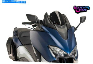 Windshields vCOXN[VebNCX[p[X|[c}nT-Max 560 20-21ubN PUIG SCREEN V-TECH LINE SUPERSPORT YAMAHA T-MAX 560 20-21 BLACK