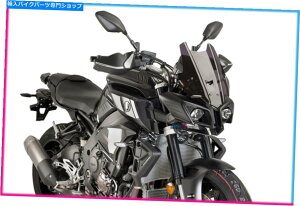 Windshields vCOc[OXN[}nFZ-10 16-17_[NX[N PUIG TOURING SCREEN YAMAHA FZ-10 16-17 DARK SMOKE