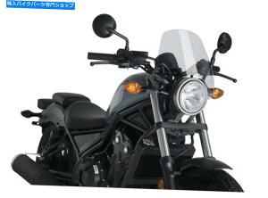 Windshields �v�C�O3829W���̐V��������X�|�[�c�t�����g�K���X - �N���A PUIG 3829W Naked New Generation Sport Windscreen - Clear�y���s�A���i�z
