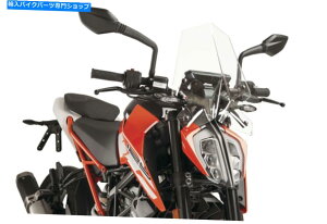 Windshields Puig Naked New Generation Windshield Clear -9514W Puig Naked New Generation Windshield Clear - 9514W