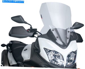 Windshields �v�C�O�c�[�����O�t�����g�K���X�N���A5895W PUIG Touring Windscreen Clear 5895W�y���s�A���i�z