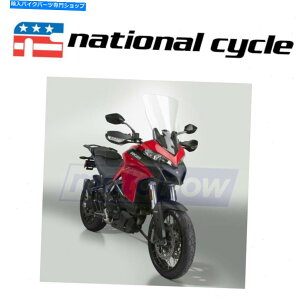 Windshields 2016-2017�̃i�V���i���T�C�N��vstream�t�����g�K���XDucati Multistrada 1200 JS National Cycle VStream Windshields for 2016-2017 Ducati Multistrada 1200 js