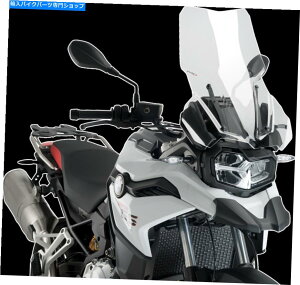 Windshields �v�C�O�c�[�����O�t�����g�K���X�N���A9770W PUIG Touring Windscreen Clear 9770W�y���s�A���i�z