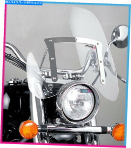 Windshields �n�[���[D.�_�C�i���C�h�O���C�h99-06�N���A PUIG CUSTOM SCREEN CHOPFOR HARLEY D. DYNA WIDE GLIDE 99-06 CLEAR�y���s�A���i�z