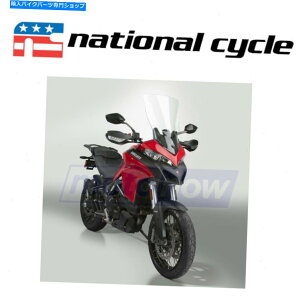 Windshields 2016-2017�̃i�V���i���T�C�N��vstream�t�����g�K���X National Cycle VStream Windshields for 2016-2017 Ducati Multistrada 1200 no�y���s�A���i�z