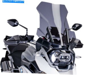 Windshields �_�[�N�X���[�N�c�[�����O�t�����g�K���XPUIG 6486F BMW R1200GS/ADV Dark Smoke Touring Windscreen Puig 6486F BMW R1200GS/Adv�y���s�A���i�z