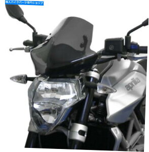 Windshields vCO3mm̐VANtgKX_[NX[N4674f PUIG 3mm Naked New Generation Acrylic Windshield Dark Smoke #4674F