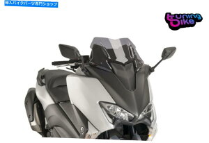 Windshields vCOXN[VebNCX|[c}nT-Max 530 dx/sx 17-19CgX[N PUIG SCREEN V-TECH LINE SPORT YAMAHA T-MAX 530 DX/SX 17-19 LIGHT SMOKE