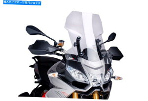 Windshields Puig Touring Screen Apryia Caponord 1200 13-16 Clear PUIG TOURING SCREEN APRILIA CAPONORD 1200 13-16 CLEAR