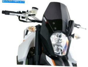 Windshields Puig Naked New Generation WindshieldiDark Smokej-5173f Puig Naked New Generation Windshield (Dark Smoke) - 5173F