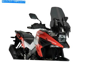 Windshields vCOc[OXN[_[NX[NXYLDL 1050XT V -STROM 2020-2022 Puig Touring Screen Dark Smoke Suzuki DL 1050 & XT V-Strom 2020 - 2022