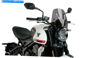 Windshields Puig Naked New Gen Windscreen Dark Smoke 20638f PUIG Naked New Gen Windscreen Dark Smoke 20638F