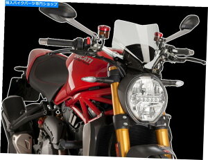 Windshields vCO3mm̐VANtgKXNA-7013W PUIG 3mm Naked New Generation Acrylic Windshield Clear - 7013W