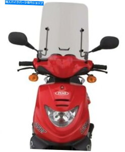 Windshields XbvXg[}[jo[TXN[^[w/s 30ZGS 16.25 "x 14.75" -S-SCTR30-M Slipstreamer Universal Scooter W/S 30 Serie S 16.25" X 14.75" - S-SCTR30-M