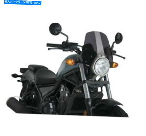 Windshields Puig Dark Smoke New Gen Sport Windshield 2017+ Honda Rebel CMX 300/500 3829F PUIG Dark Smoke New Gen Sport Windshield 2017+ Honda Rebel CMX 300/500 3829F�y���s�A���i�z