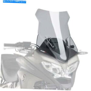 Windshields vCOc[OXN[tgKXCgX[Nz_VFR 800 XNXi[15-16 Puig Touring Screen WIndshield Light Smoke Honda VFR 800 X Crossrunner 15 - 16