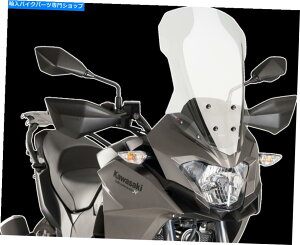 Windshields �v�C�O�c�[�����O�t�����g�K���X�N���A9710W PUIG Touring Windscreen Clear 9710W�y���s�A���i�z