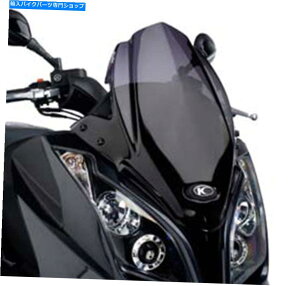 Windshields vCOXN[VebNCX|[cKymco_E^E300I 09-14_[NX[N PUIG SCREEN V-TECH LINE SPORT KYMCO DOWNTOWN 300i 09-14 DARK SMOKE
