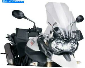 Windshields �v�C�O�c�[�����O�t�����g�K���X�N���A��5652W Triumph Tiger 800 Puig Touring Windscreen Clear #5652W Triumph Tiger 800�y���s�A���i�z