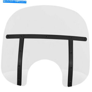 Windshields �����t�B�X�V�F�[�h13 �t�@�b�g�N���A�����t�����g�K���X�n�[���[7�J�b�g�A�E�g�w�b�h���C�g Memphis Shades 13 Fats Clear Replacement Windshield Harley 7 Cutout Headlight�y���s�A���i�z