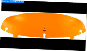 Windshields Klock Werks Ice Kolor Orange 6.5 �n�[���[FLH�o�b�g�E�B���O�̂��߂̃t���A�t�����g�K���X14-22 Klock Werks Ice Kolor Orange 6.5 Flare Windshield for Harley FLH Batwing 14-22�y���s�A���i�z