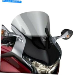 Windshields z_VFR1200F 10-13 vstreamX|[cCgO[̌ For Honda VFR1200F 10-13 VStream Sport Light Gray Replacement Screen