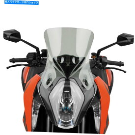 Windshields KTM 1290 17-19ナショナルサイクルvstreamスポーツライトグレーの交換画面 For KTM 1290 17-19 National Cycle VStream Sport Light Gray Replacement Screen