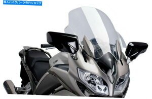 Windshields Puig 6483W�c�[�����O�t�����g�K���X�A�N���A PUIG 6483W Touring Windscreen, Clear�y���s�A���i�z