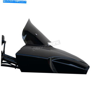 Windshields �E�B���h�x�X�g9�C���`�B�K���X���[�N�E�B���h�V�[���h-64-9040 WindVest 9 in. Gun Smoke Windshield - 64-9040�y���s�A���i�z