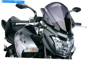 Windshields Puig Naked New Generation WindshieldiDark Smokejp[g4630FV PUIG NAKED NEW GENERATION WINDSHIELD (DARK SMOKE) PART# 4630F NEW