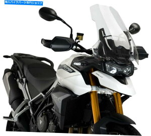 Windshields �v�C�O20375W�c�[�����O�t�����g�K���X PUIG 20375W Touring Windscreen�y���s�A���i�z