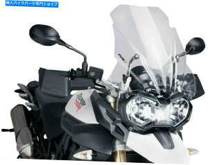 Windshields Puig 5652W�c�[�����O�t�����g�K���X�A�N���A PUIG 5652W Touring Windscreen, Clear�y���s�A���i�z