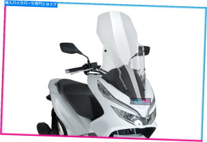 Windshields Puig Screen V-Tech���C���c�[�����OHonda PCX 150 2020�N���A PUIG SCREEN V-TECH LINE TOURING HONDA PCX 150 2020 CLEAR�y���s�A���i�z