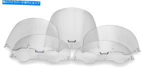 Windshields SlipsTreamer 21 inBVcCS-132-21̃NAtgKX Slipstreamer 21 in. Clear Replacement Windshield For V-Twin S-132-21