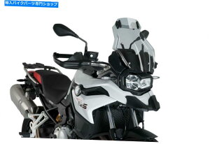 Windshields vCO[bpĺAtgKX̉̂߂ɕՓIȑpoCU[NbvI܂ PUIG EUROPEAN MADE UNIVERSAL MULTI-ADJUSTABLE VISOR CLIP ON FOR WINDSHIELD SMOKE