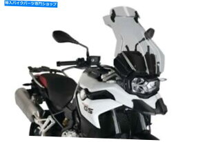 Windshields Puig Touring Plus Windscreen with Visor Smoke 9771H BMW F 750 GS 2018-2021 Puig Touring Plus Windscreen with Visor Smoke 9771H BMW F 750 GS 2018-2021
