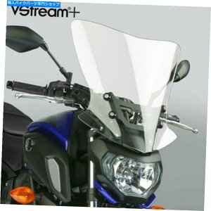 Windshields �i�V���i���T�C�N��N20330 VSTREAM 16.75 IN TALL SCREAN CLEAR FITS 18-20 MT-07 National Cycle N20330 Vstream 16.75 in Tall Screen Clear fits 18-20 MT-07�y���s�A���i�z